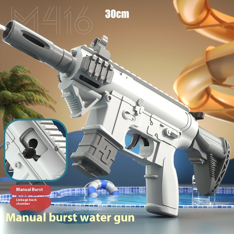 Water Gun Cross-border Manual Press Water Gun Summer Water Pistols