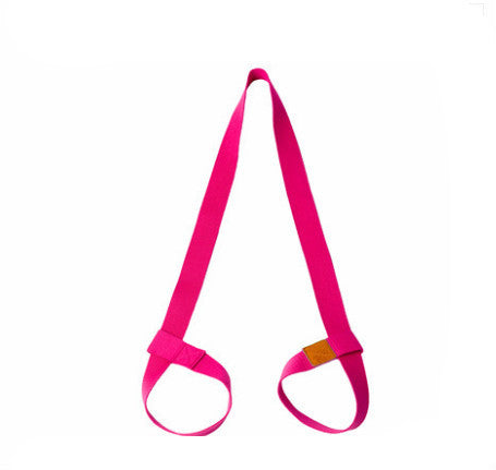Yoga Mat Strap Strap Belt Adjustable Sports Sling Carrier Shoulder Carry Strap Belt Exercise Stretch Fitness Elastic Yoga Belt - Online Shop AU.com