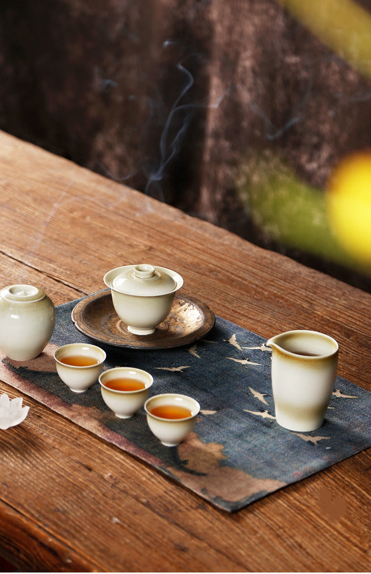 Cotton linen cloth Ruihetu Tea Table