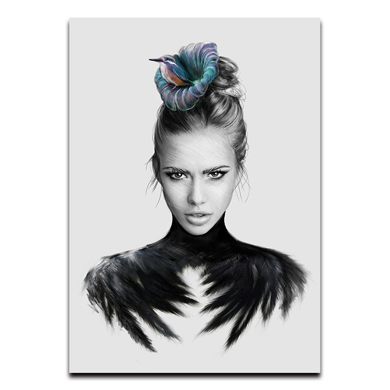 Canvas Painting Inkjet Hanging Painting Frameless