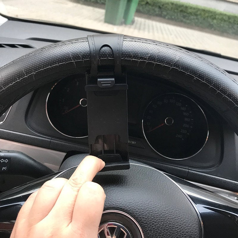Car Steering Wheel Phone Clip Mount Holder Universal Bike Auto Camera GPS Stand Bracket For Phone - Online Shop AU.com