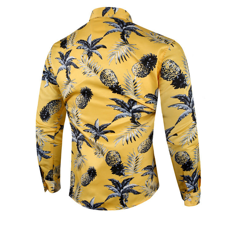 Hawaiian Men's Long Sleeve Shirt Men's Shirt - Online Shop AU.com