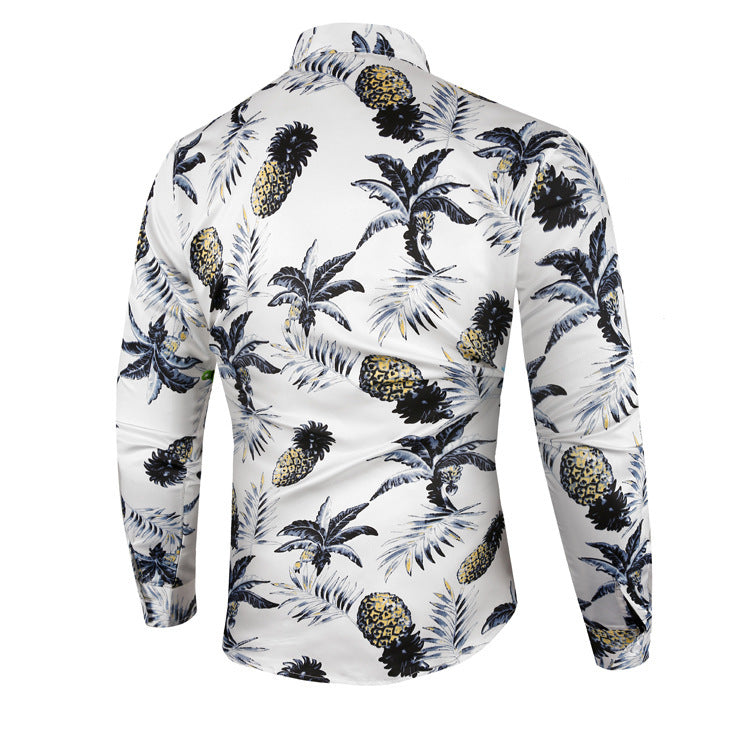 Hawaiian Men's Long Sleeve Shirt Men's Shirt - Online Shop AU.com