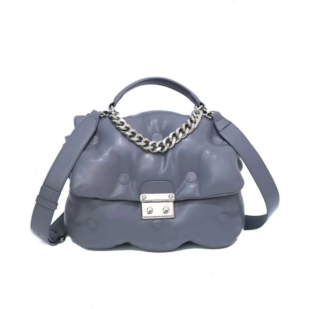 Cotton-Filled Space Bag Pillow Bag Female Clutch Bag Shoulder Messenger Bag - Online Shop AU.com