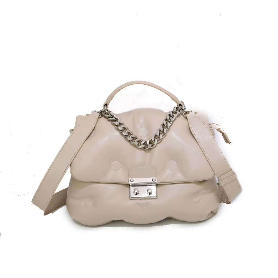 Cotton-Filled Space Bag Pillow Bag Female Clutch Bag Shoulder Messenger Bag - Online Shop AU.com