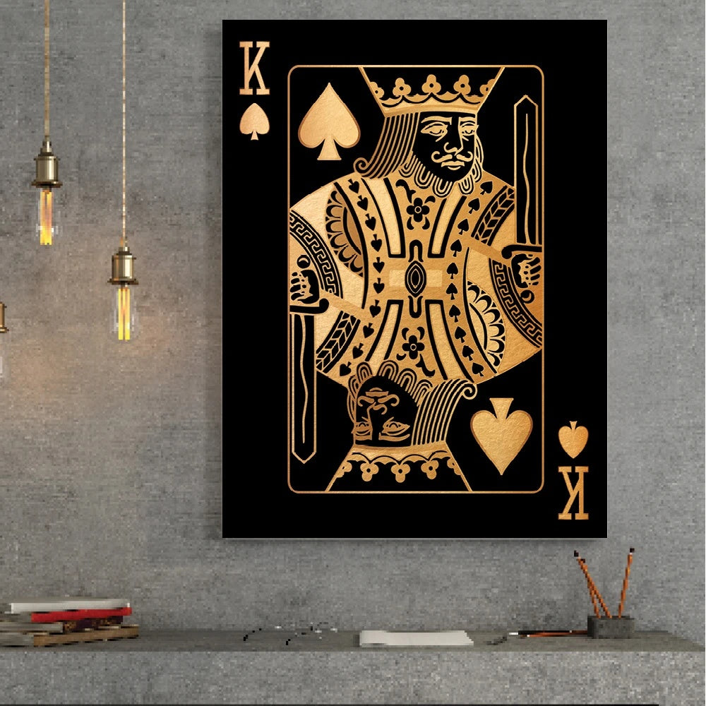Manufacturer Direct Sale Custom Decorative King & Queen Painting