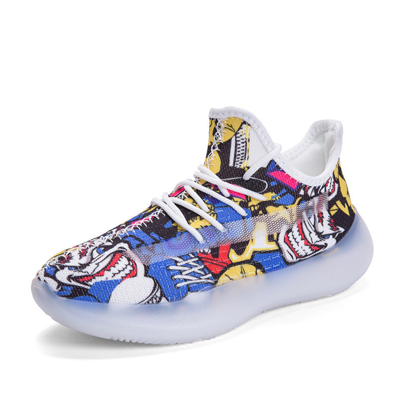Boys Sports Single Shoes Trend Boy's Shoes Breathable Casual Running Shoes