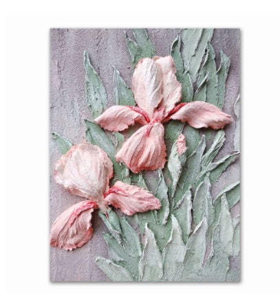 Custom Decorative Canvas Framed Frameless Painting