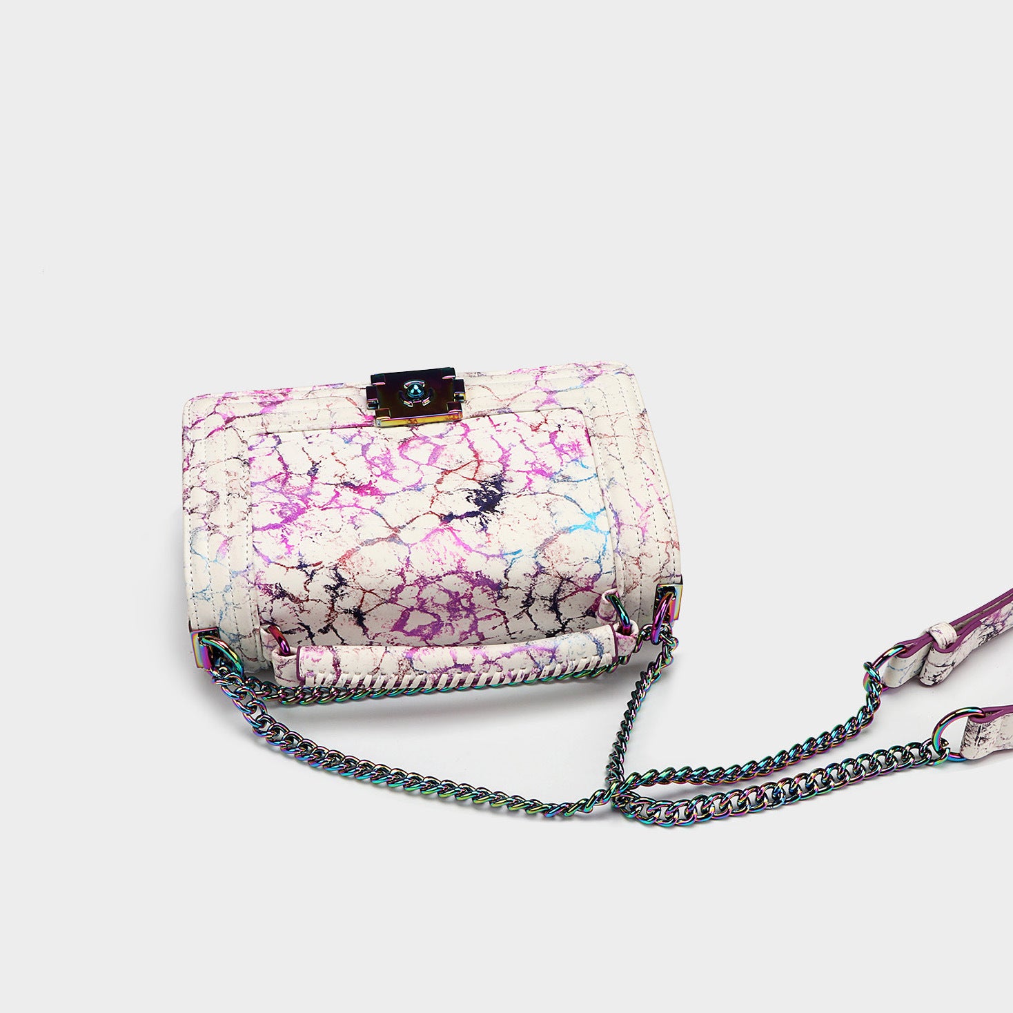 Colorful Print Bag Small Fragrance Bag Messenger Bag - Online Shop AU.com