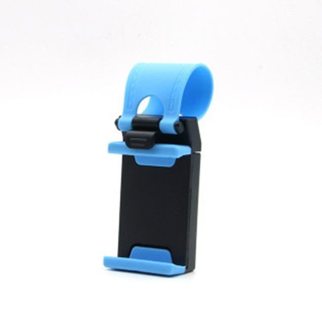 Car Steering Wheel Phone Clip Mount Holder Universal Bike Auto Camera GPS Stand Bracket For Phone - Online Shop AU.com