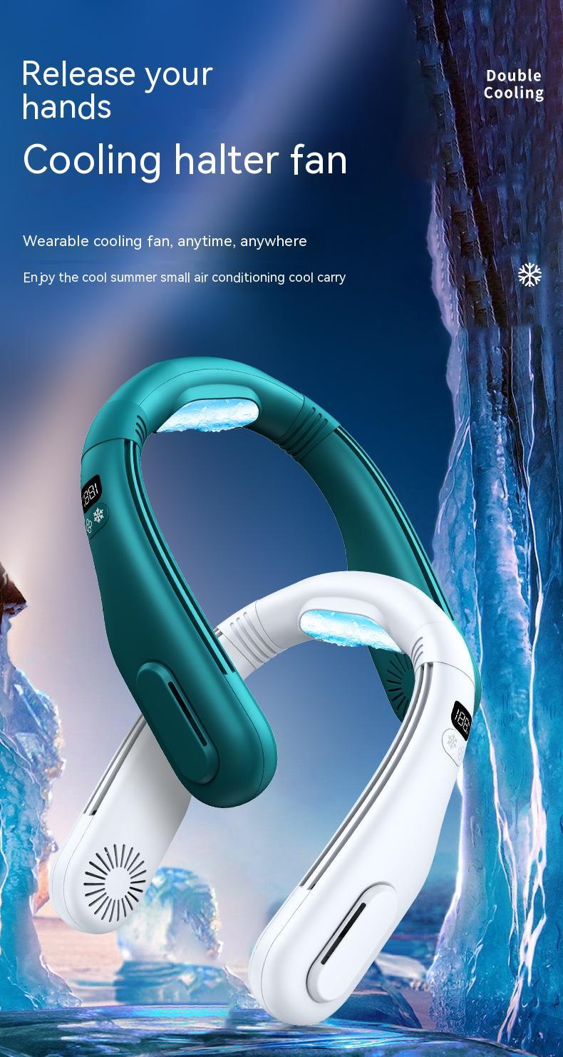 Neck Fan Refrigeration Halter Portable Rechargeable Small Neck Fan - Facebook and Instagram Shop - TikTok Shop coming soon - Amazon store onlineshopau.com