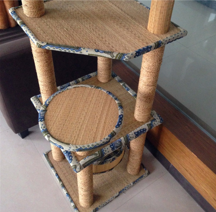 Cat Straw Scratch Board Climbing Frame