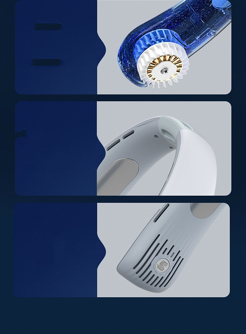 Neck Hanging Fan Bladeless Fan