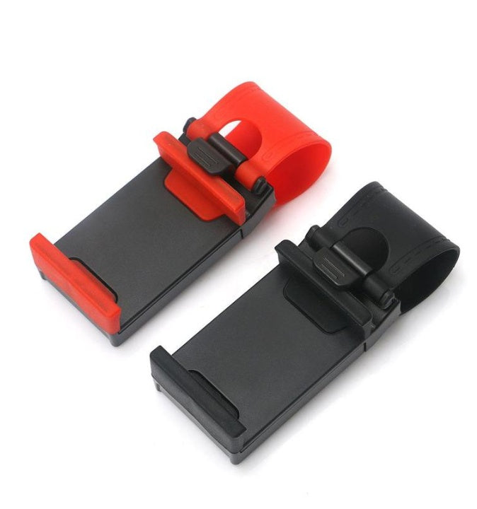 Car Steering Wheel Phone Clip Mount Holder Universal Bike Auto Camera GPS Stand Bracket For Phone - Online Shop AU.com