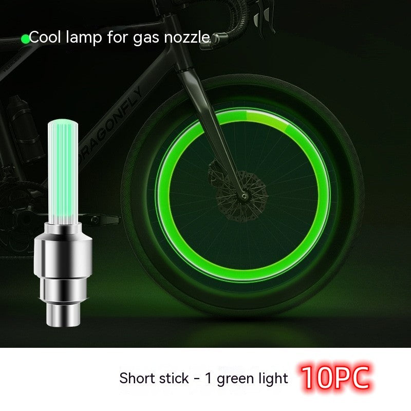 Neon Lights Tyre Wheel Valve Cap Light LED Car Tire Valve Caps Air Cover Tire Rim Valve Wheel Stem Cap Bike Light - Online Shop AU.com