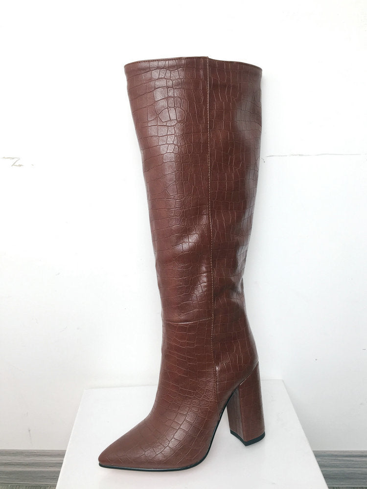 Boots Large high knee boots, Knight boots