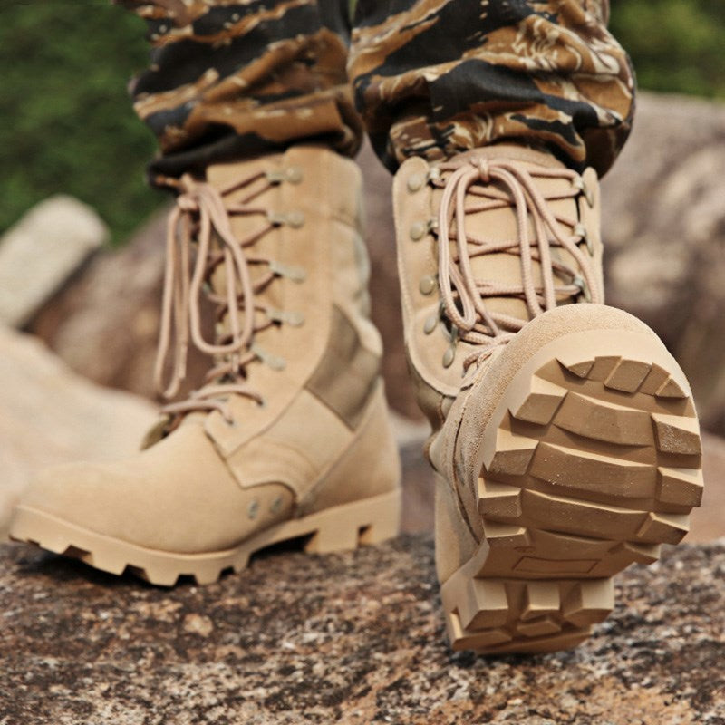 Boots Mountaineering boots, military boots, security training boots