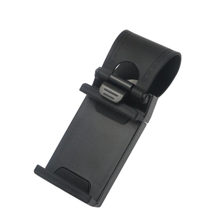 Car Steering Wheel Phone Clip Mount Holder Universal Bike Auto Camera GPS Stand Bracket For Phone - Online Shop AU.com