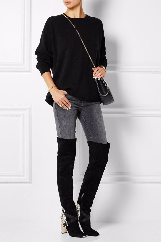 Boots womens long leg boots Fashion Boots