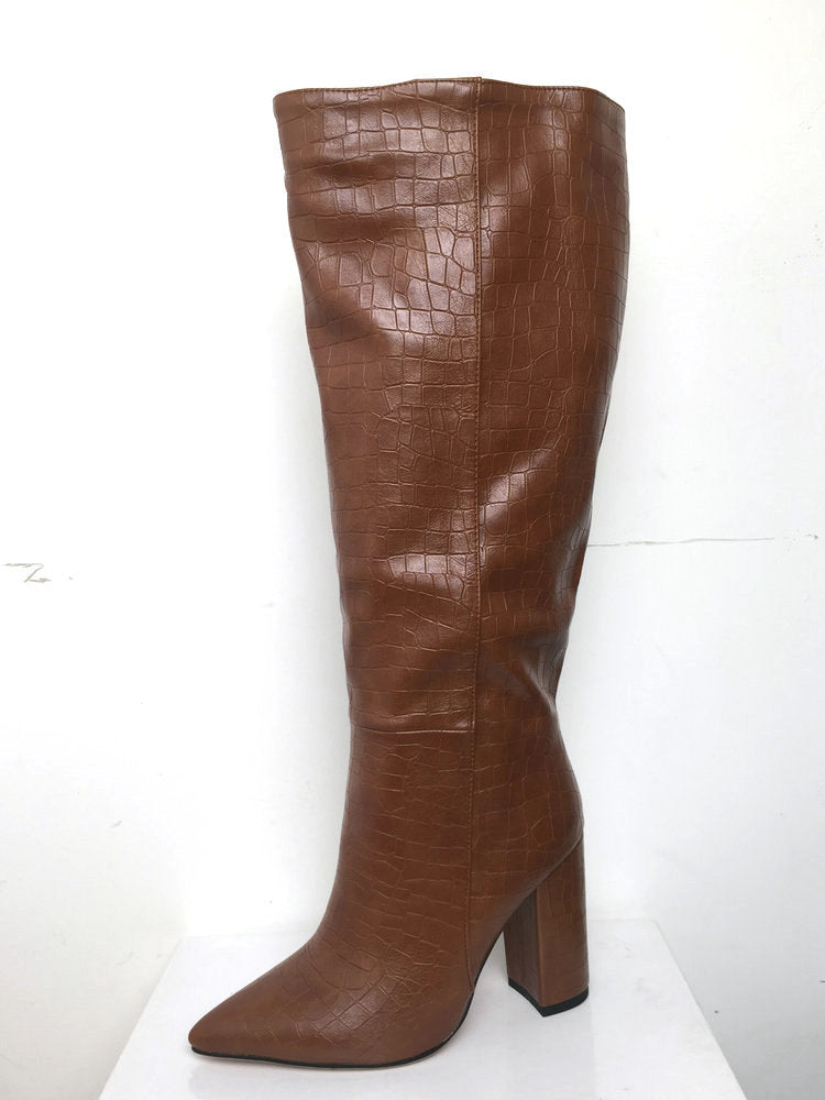 Boots Large high knee boots, Knight boots