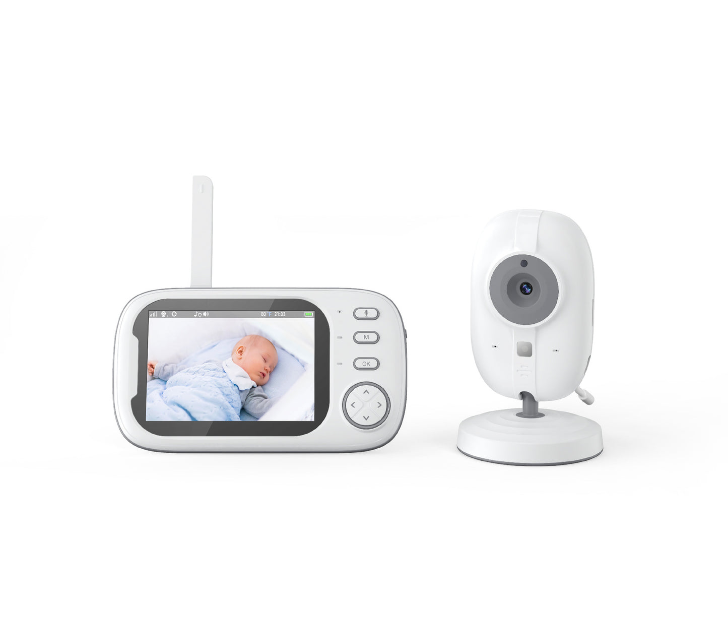 Màn hình theo dõi chăm sóc em bé kỹ thuật số 3,5 inch