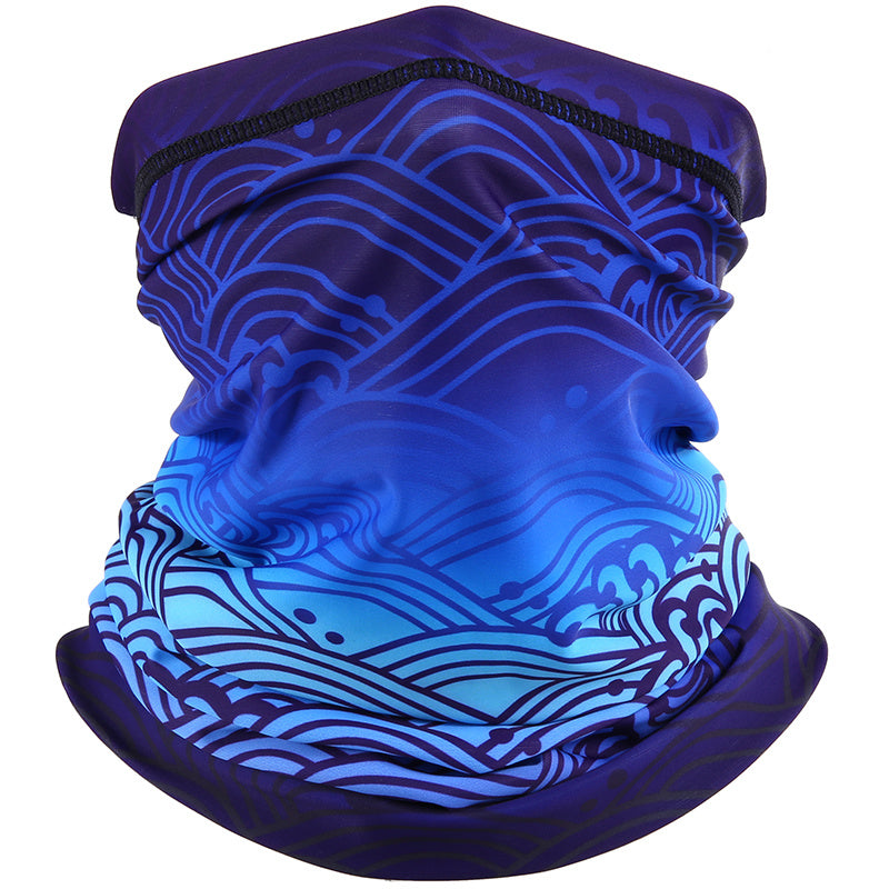 Neck Scarf Mask Sports Bib Fishing Face Mask Cycling Sun Mask SPF50 UV Protection