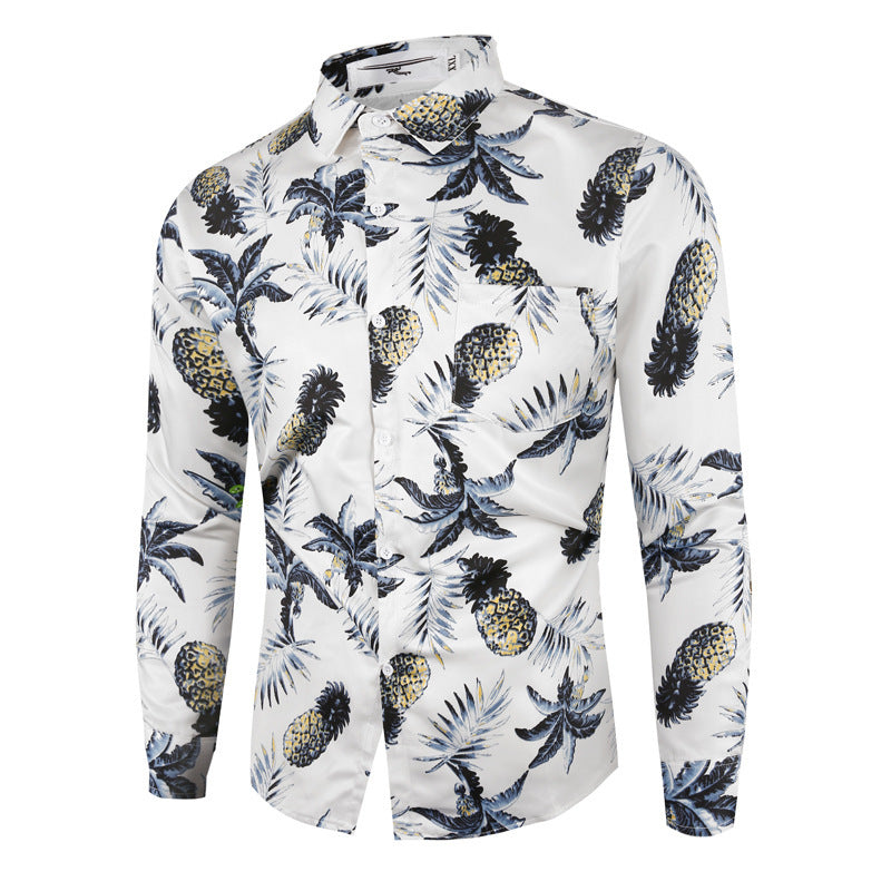 Hawaiian Men's Long Sleeve Shirt Men's Shirt - Online Shop AU.com