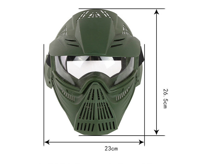 Tactical Mask Outdoor Real CS Field Tactical Mask Riding Protective Mask