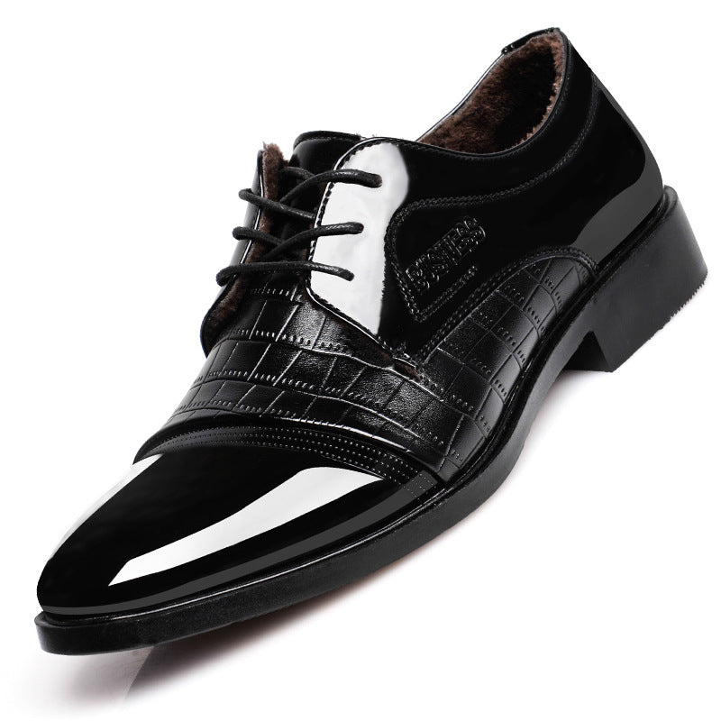Autumn men's pointed business dress shoes leather men's shoes single shoes shoes men