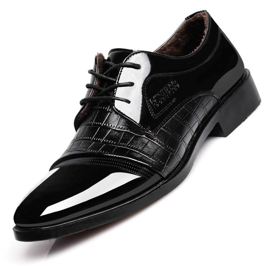 Autumn men's pointed business dress shoes leather men's shoes single shoes shoes men