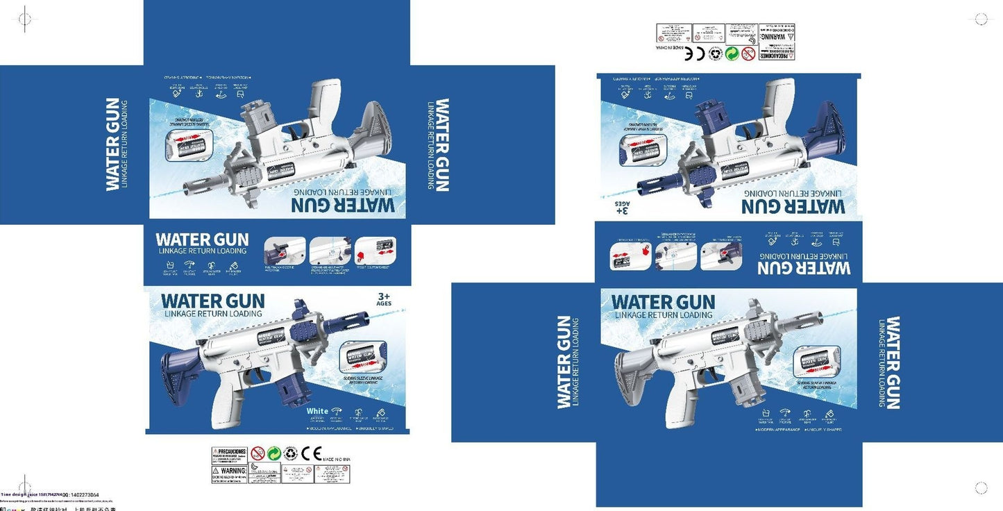 Water Gun Cross-border Manual Press Water Gun Summer Water Pistols