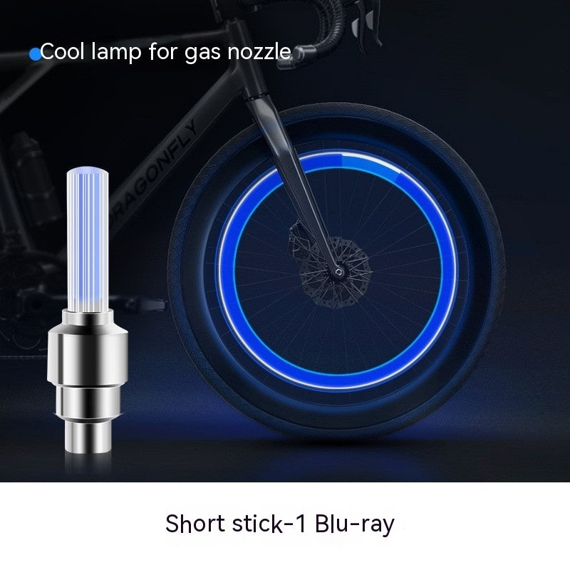 Neon Lights Tyre Wheel Valve Cap Light LED Car Tire Valve Caps Air Cover Tire Rim Valve Wheel Stem Cap Bike Light - Online Shop AU.com