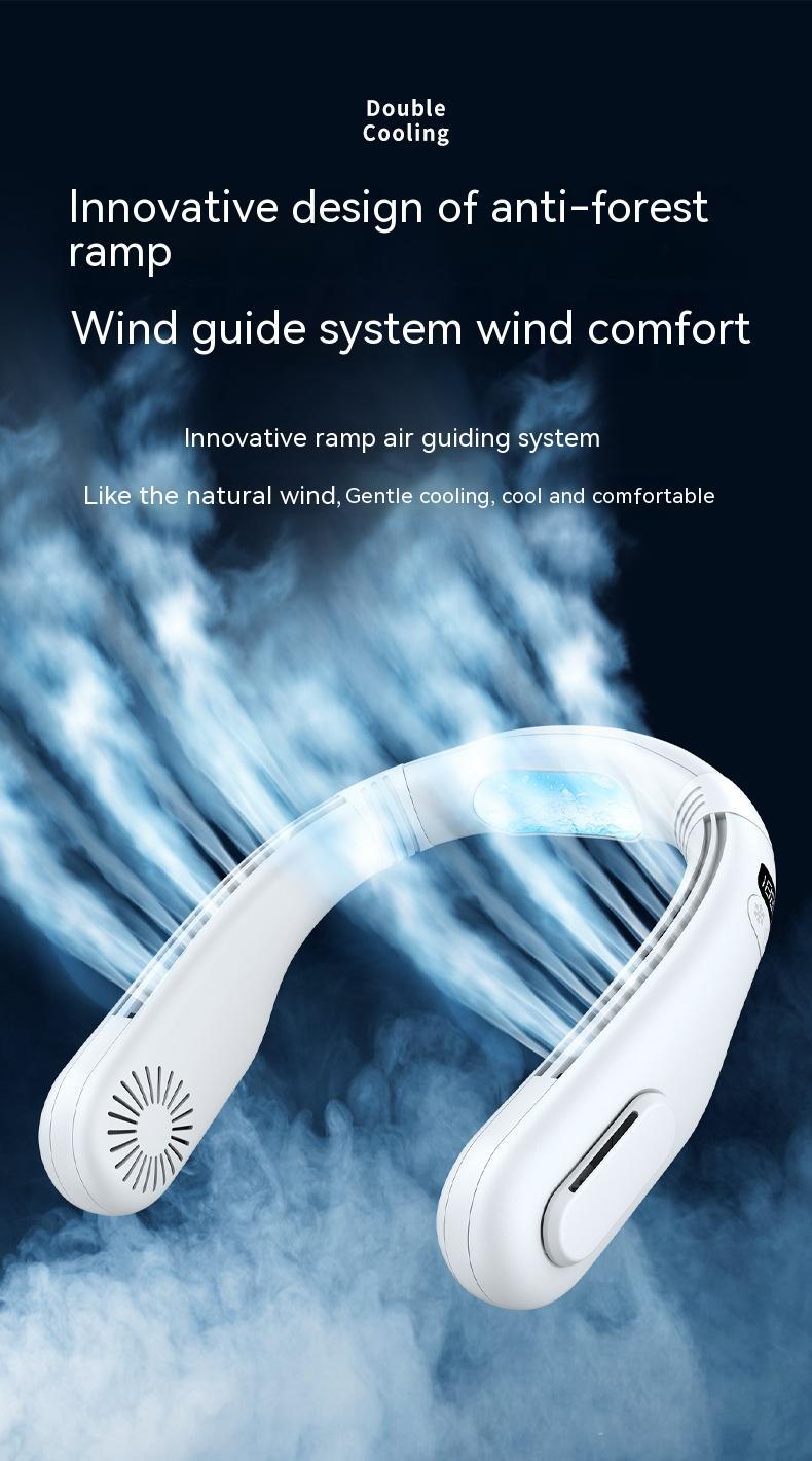 Neck Fan Refrigeration Halter Portable Rechargeable Small Neck Fan - Facebook and Instagram Shop - TikTok Shop coming soon - Amazon store onlineshopau.com