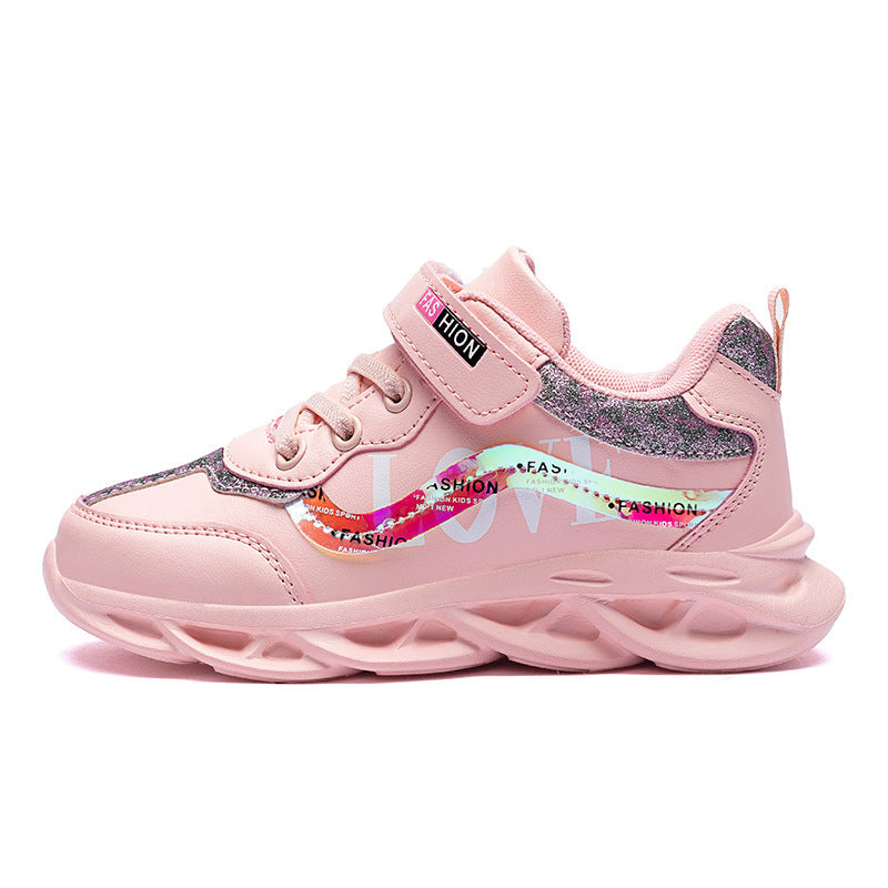Style Trendy Shoes Girls Girls Shoes Children's Sports Shoes
