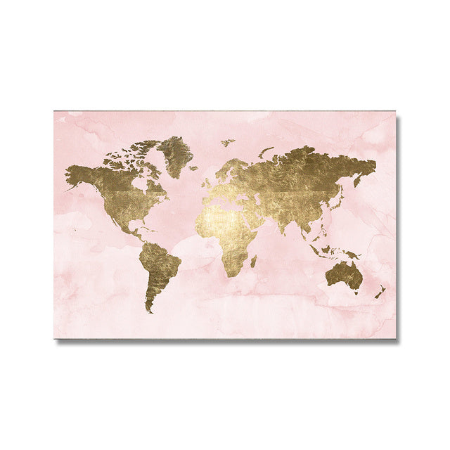 Decorative Canvas Spray Hanging Rimless Decorative Painting