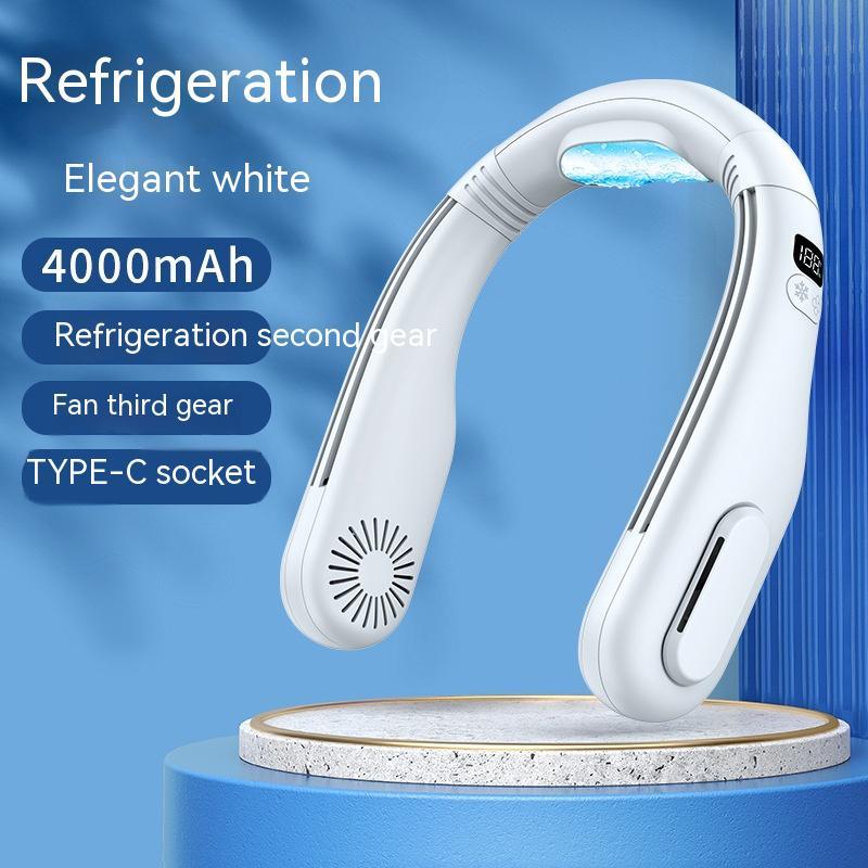 Neck Fan Refrigeration Halter Portable Rechargeable Small Neck Fan - Facebook and Instagram Shop - TikTok Shop coming soon - Amazon store onlineshopau.com