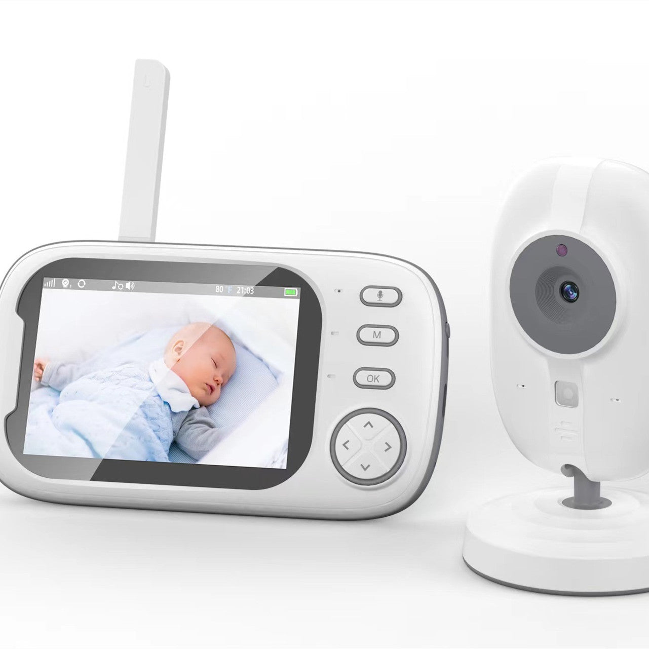 Màn hình theo dõi chăm sóc em bé kỹ thuật số 3,5 inch