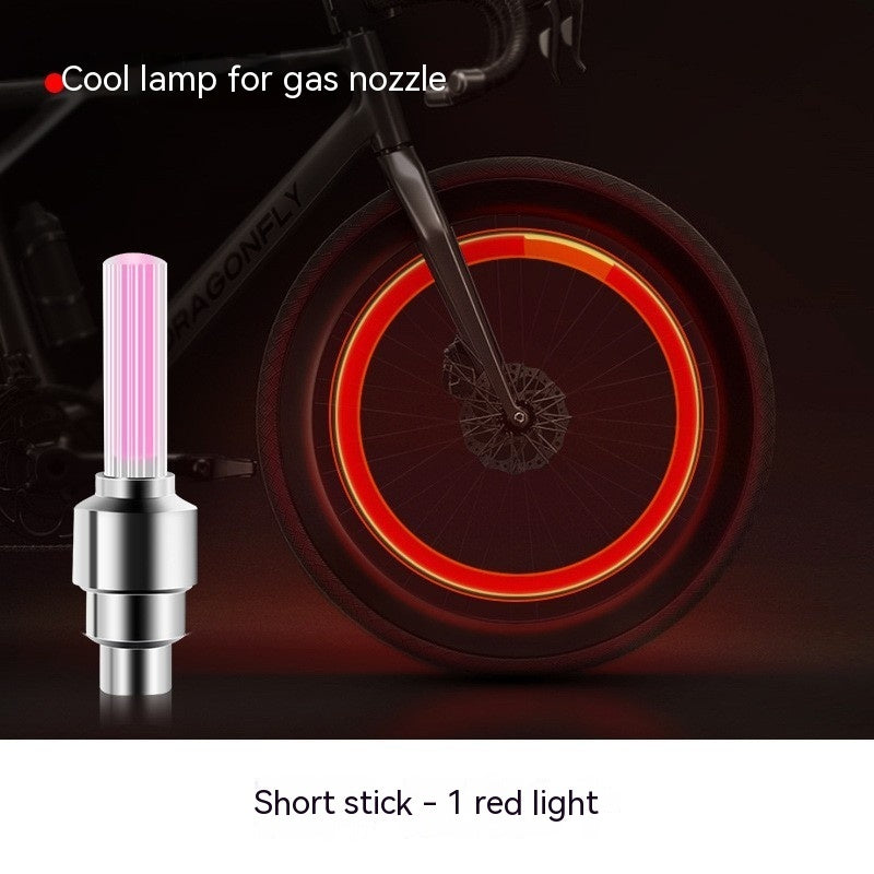Neon Lights Tyre Wheel Valve Cap Light LED Car Tire Valve Caps Air Cover Tire Rim Valve Wheel Stem Cap Bike Light - Online Shop AU.com