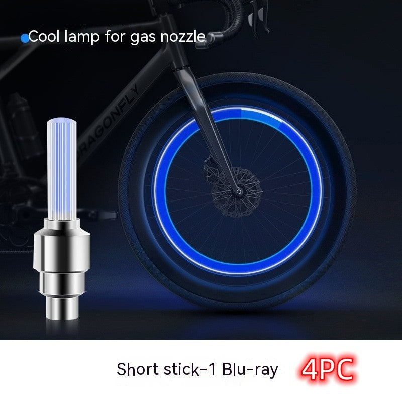 Neon Lights Tyre Wheel Valve Cap Light LED Car Tire Valve Caps Air Cover Tire Rim Valve Wheel Stem Cap Bike Light - Online Shop AU.com