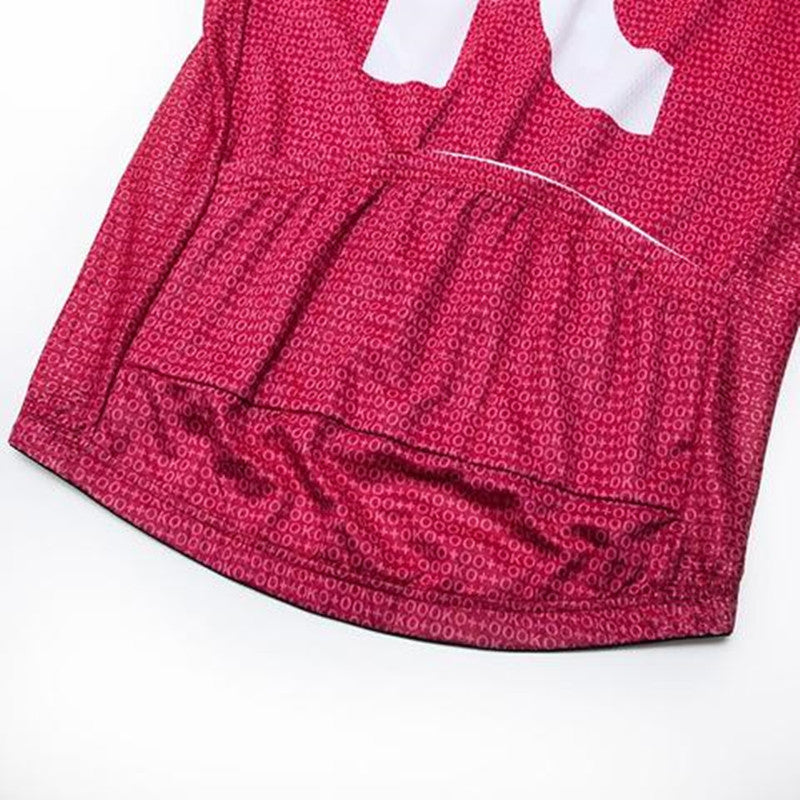 Mens Pure Color Mountain Bike Downhill Jersey