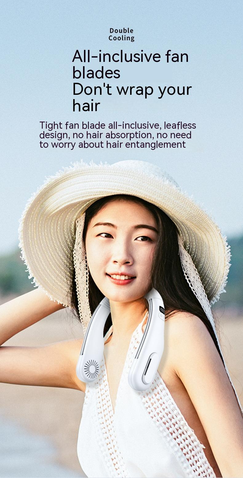 Neck Fan Refrigeration Halter Portable Rechargeable Small Neck Fan - Facebook and Instagram Shop - TikTok Shop coming soon - Amazon store onlineshopau.com