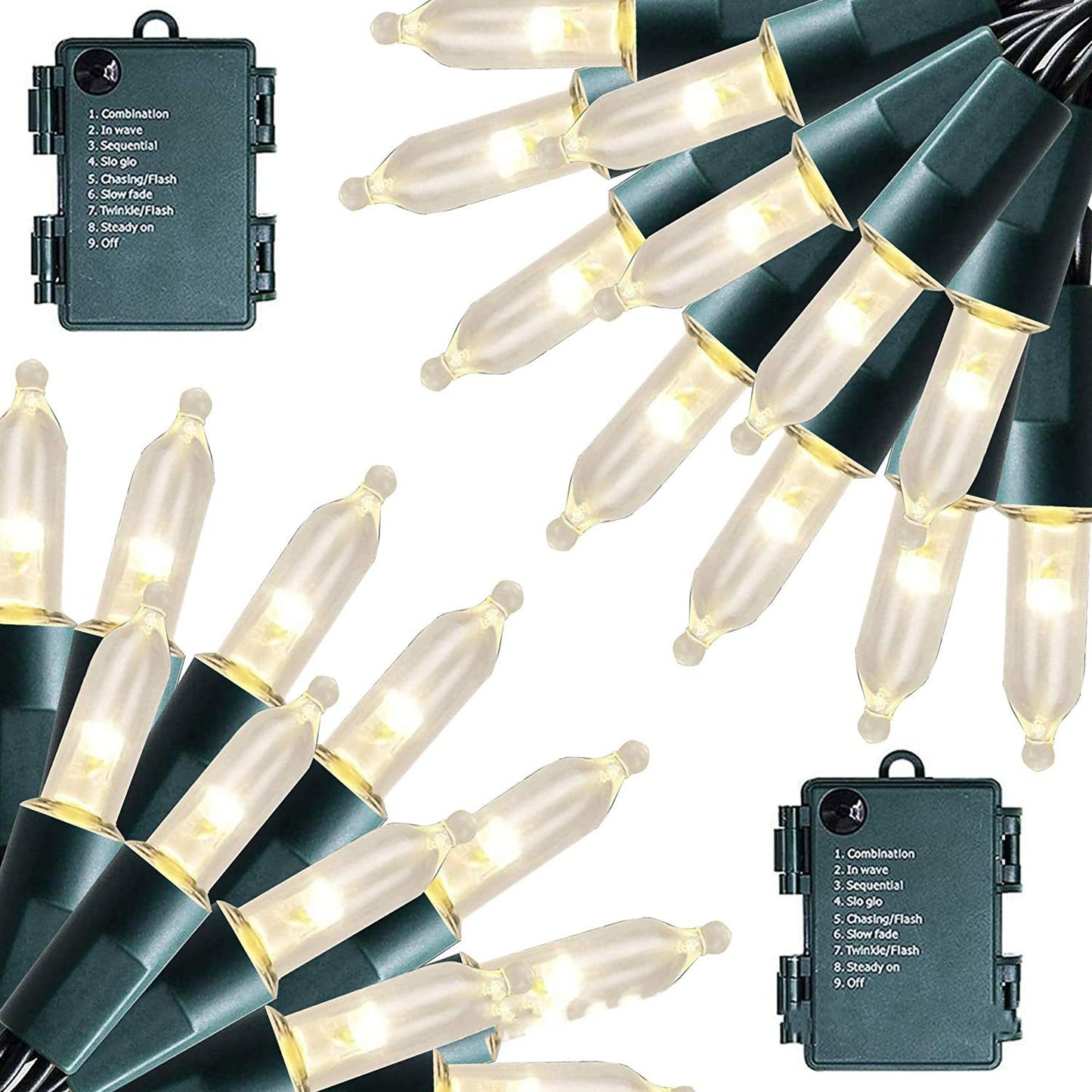 Christmas Day Lara Bubble Tip Decorative String Lights