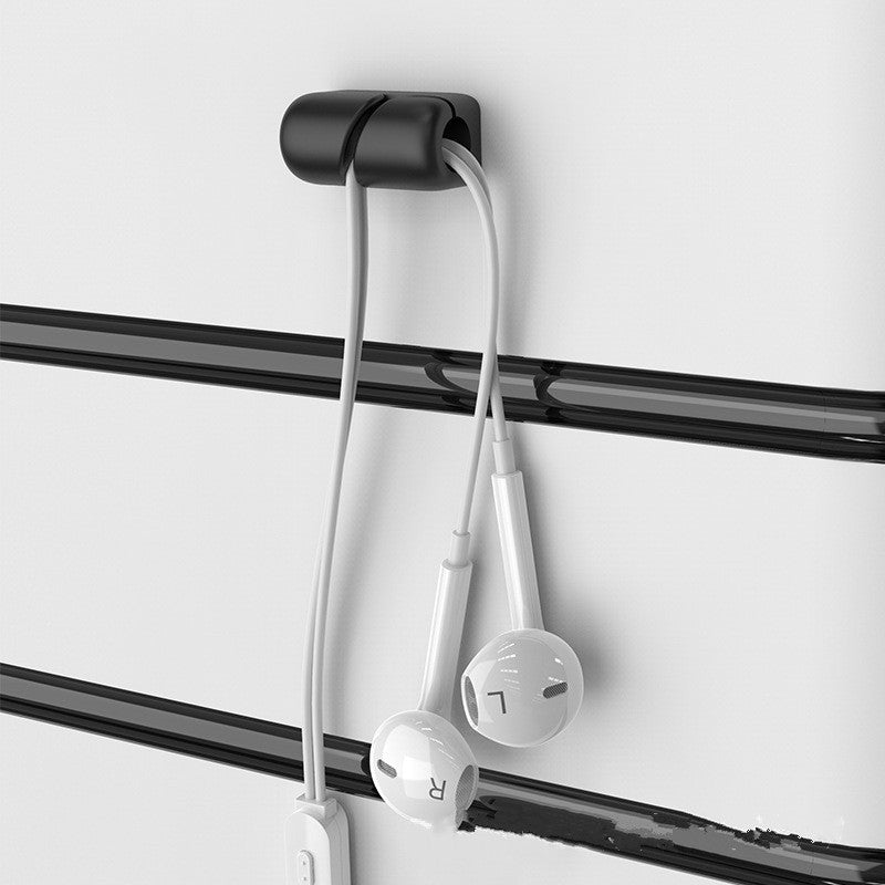 Cable Holder Silicone USB  Cable Organizer Tidy Management Clips Cable Protector - Online Shop AU.com