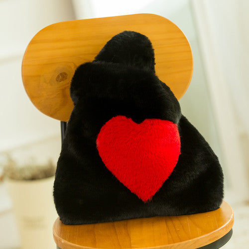 Furry Bag, Fur Clutch Bag, Rabbit Fur Clutch Bag, Female Bag - Online Shop AU.com