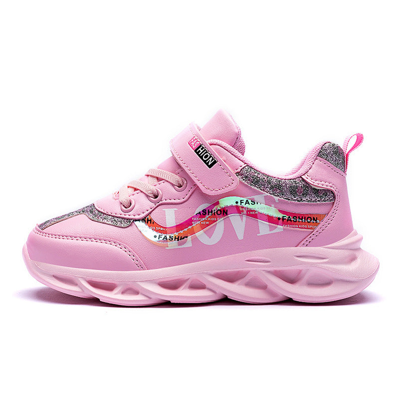Style Trendy Shoes Girls Girls Shoes Children's Sports Shoes