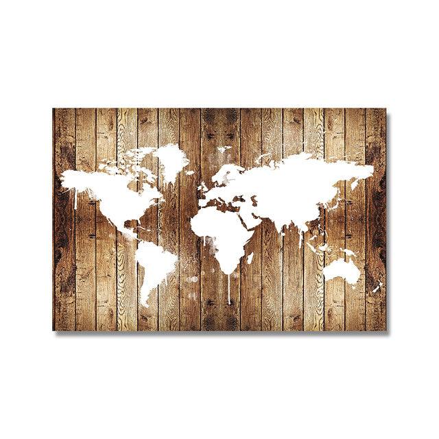 Decorative Canvas Spray Hanging Rimless Decorative Painting