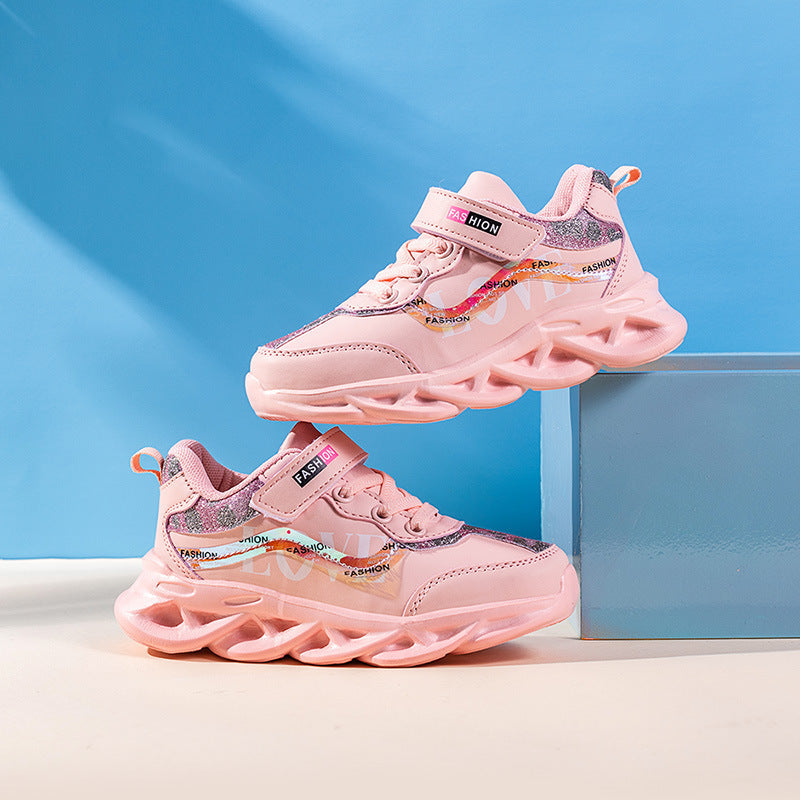 Style Trendy Shoes Girls Girls Shoes Children's Sports Shoes