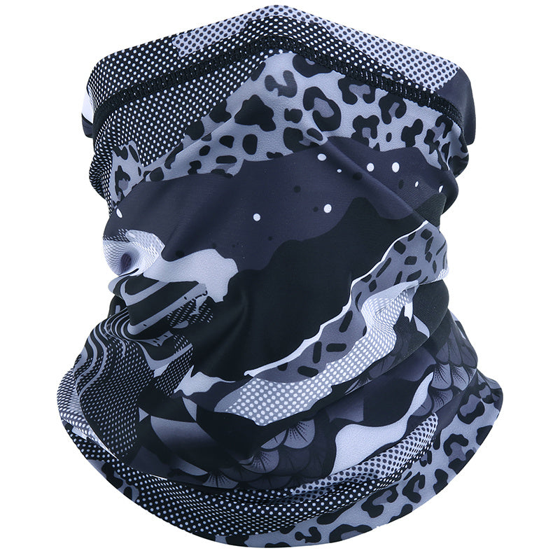 Neck Scarf Mask Sports Bib Fishing Face Mask Cycling Sun Mask SPF50 UV Protection
