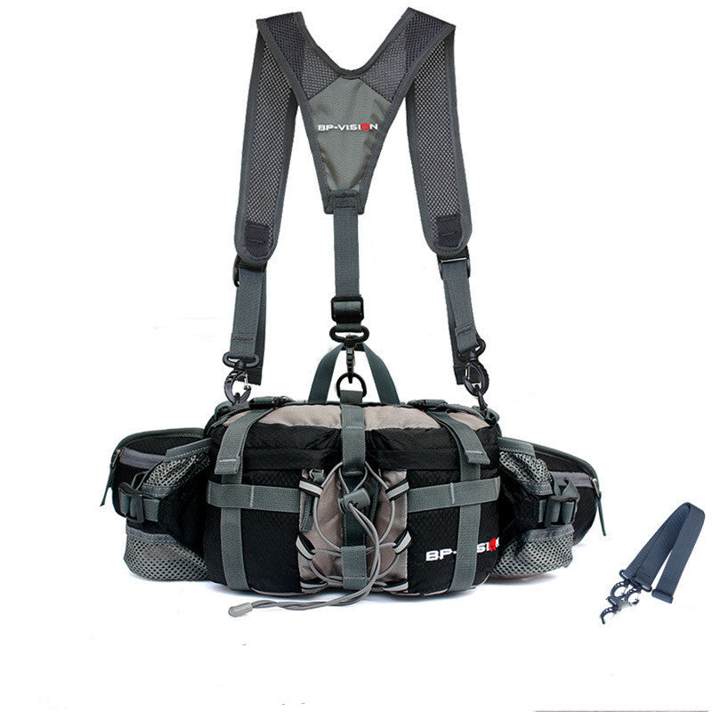Tactics Waist Bag Men Women Multi function Waterproof Shoulder Bag Outdoor Camping Hiking Riding Travel Sport Kettle Backpack Bag - Online Shop AU.com