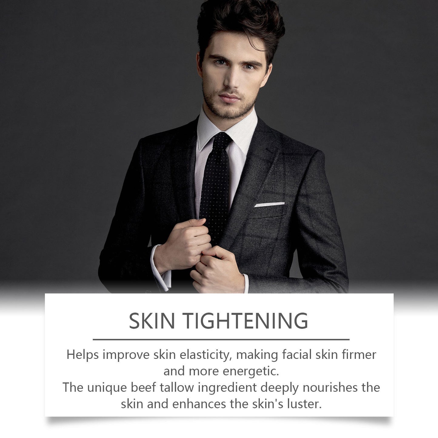 Men's Tallow Facial Cleanser Gentle Cleaning